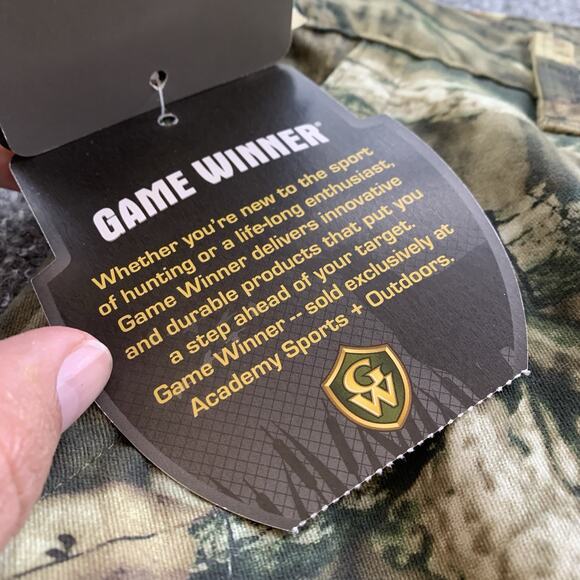 NWT Game Winner Mossy Oak Cargo Pants Mens Medium Hunting Camo Outdoor (32x30) - Picture 6 of 16